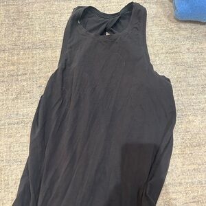 Black Sleeveless Lulu Lemon Top